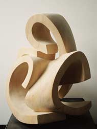 Skulptur Christoph Lutz, Holz